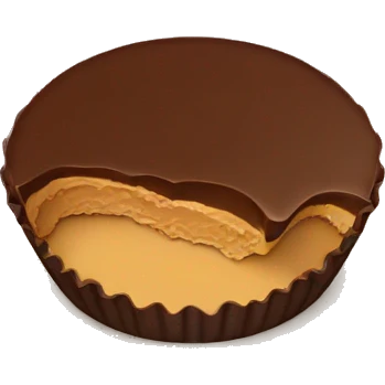peanut butter cup emoji