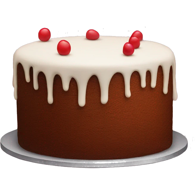 Cake with legs emoji