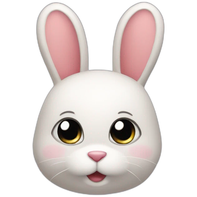 Doudou lapin emoji