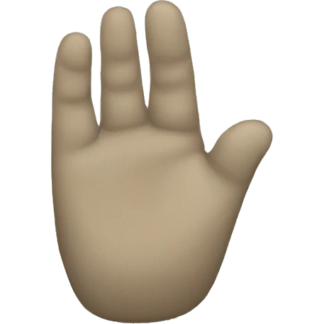 thumb stone emoji