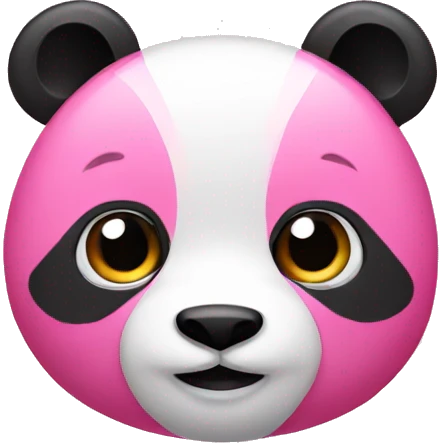 pink panda emoji