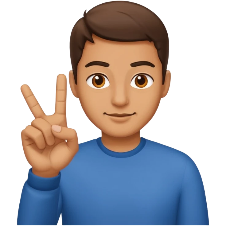 man flipping you off emoji