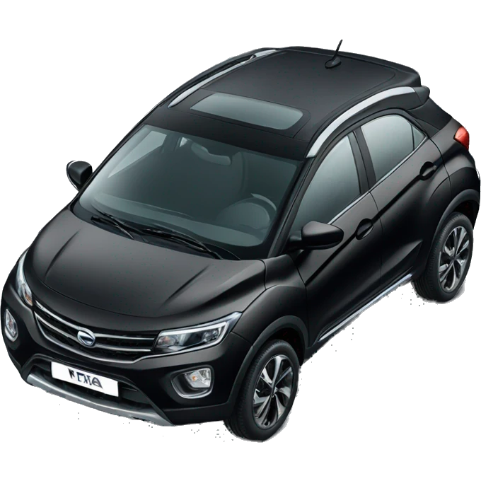 Tata nexon black car emoji