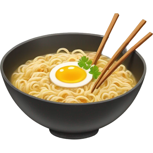 bowl of ramen emoji