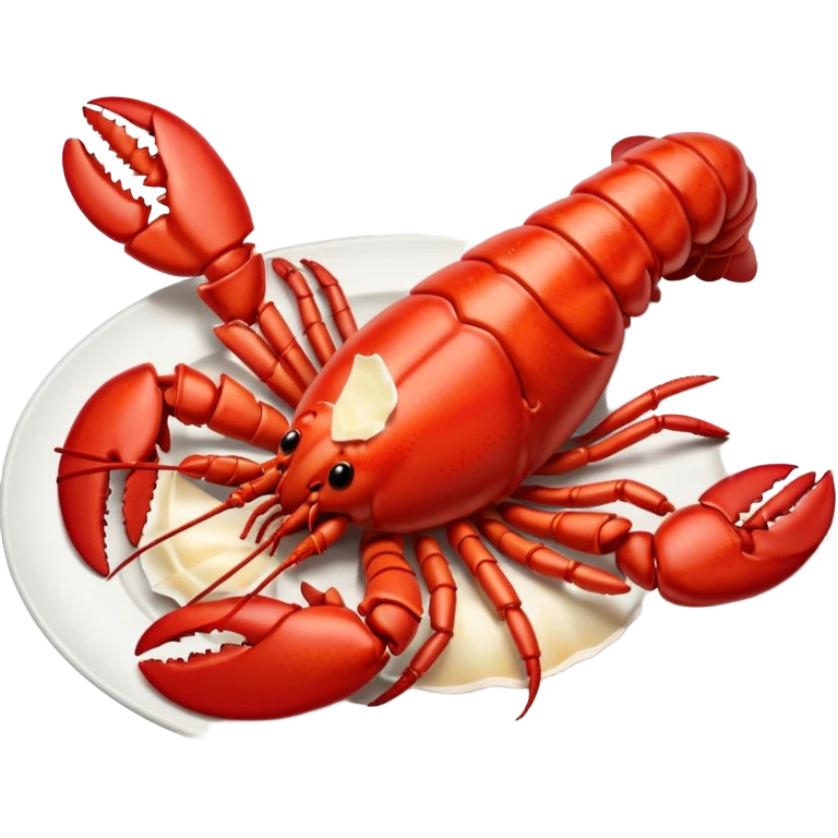 Lobster on period mestration emoji