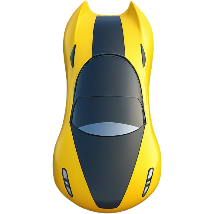 Yellow super sonic emoji