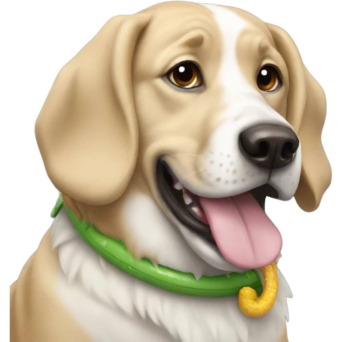 dog with crocs on emoji