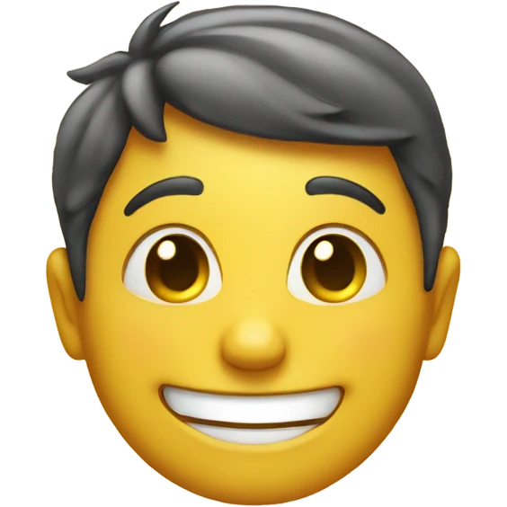 Smiling sunshine face emoji