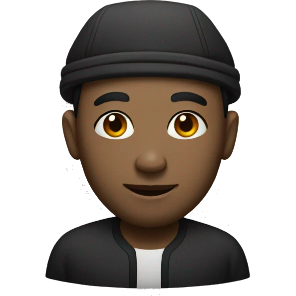 Black Chinese Jew emoji