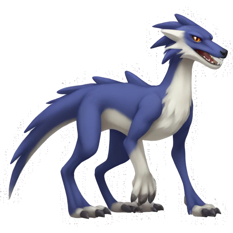 Lombax-Sergal-Vernid-Fakemon full body emoji