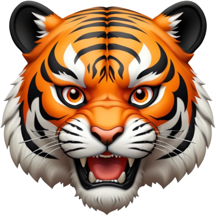 angry tiger emoji