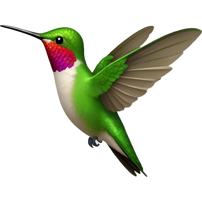 hummingbird emoji