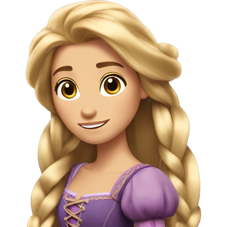Rapunzel Tangled emoji