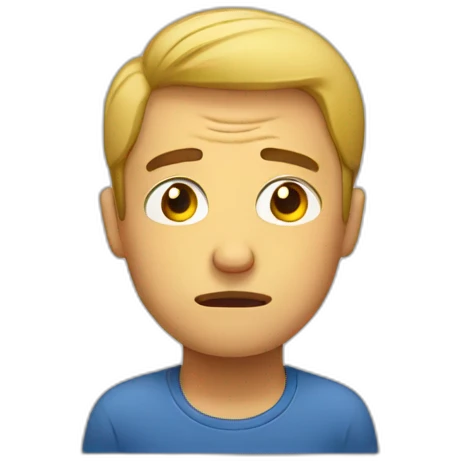 tired man emoji