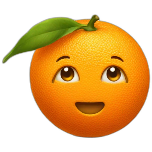 orange emoji