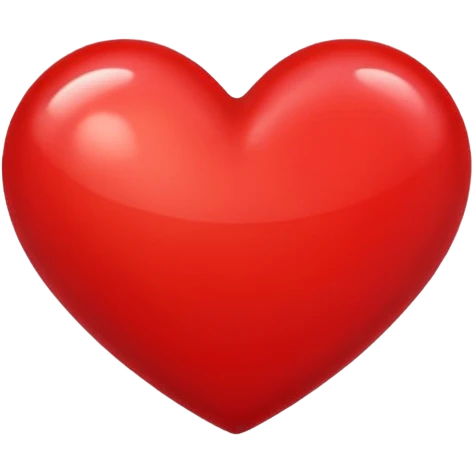 red heart emoji