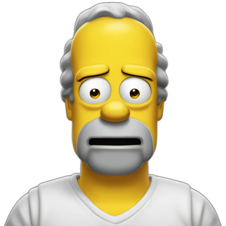 Homer Simpson Qui rigole emoji