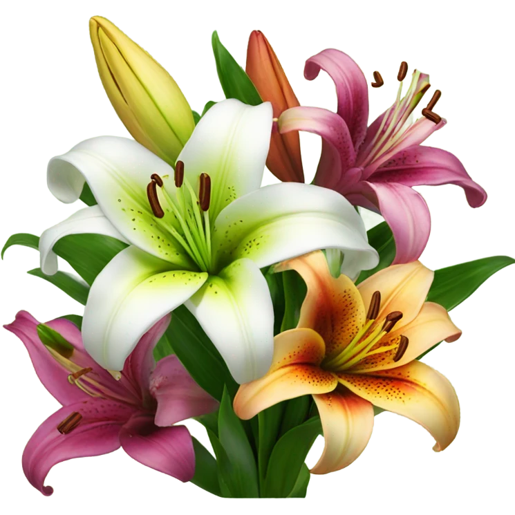 Lilies emoji