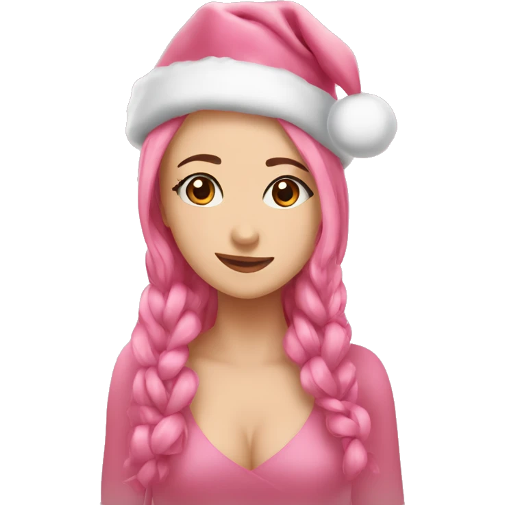 Natale rosa emoji