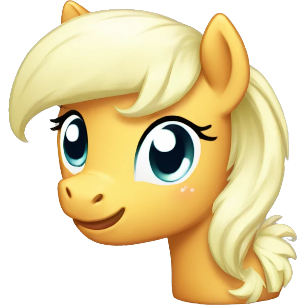 cute kawaii little pony emoji