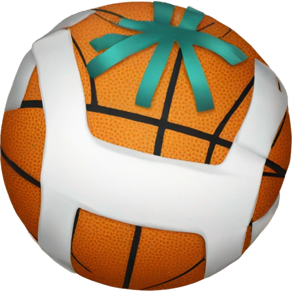 basketball with ring around it emoji