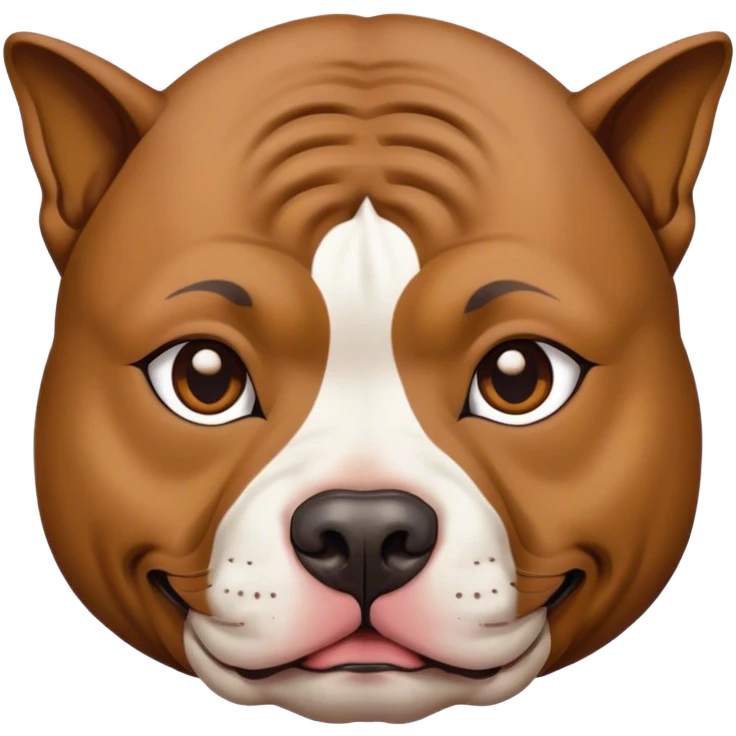 Buddha with pit bull head emoji