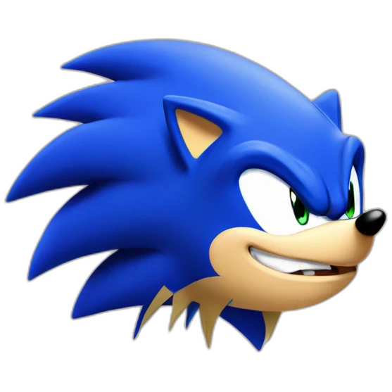 Sonic thé hedgehog emoji