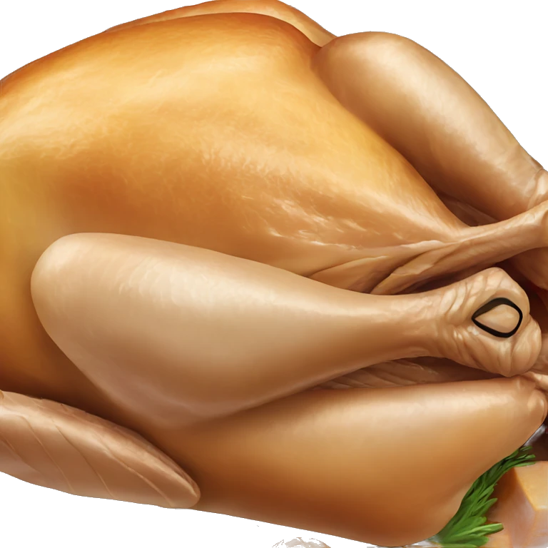 cooked turkey emoji