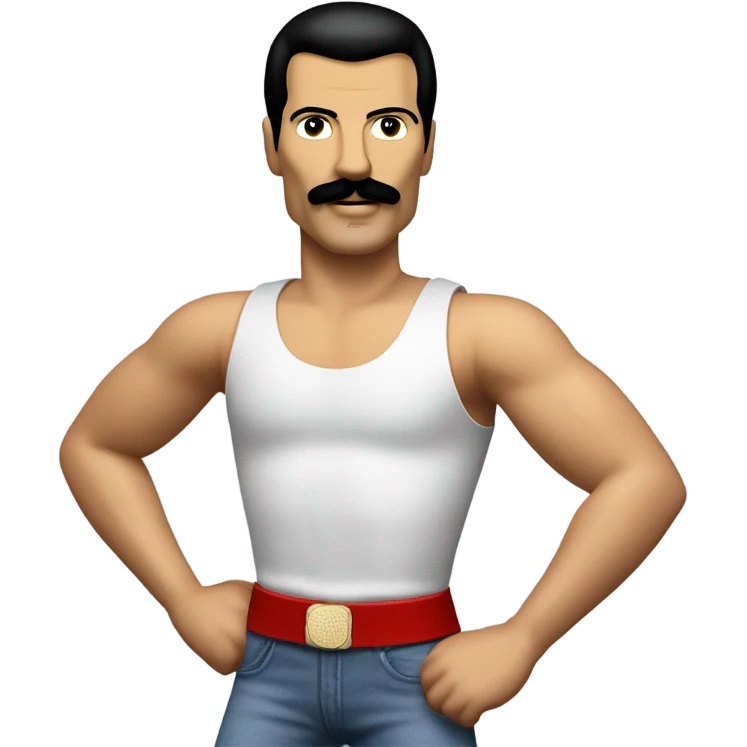Freddie Mercury  macho emoji