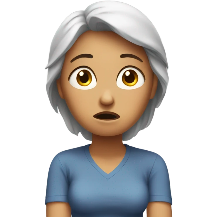 Stressed mother emoji