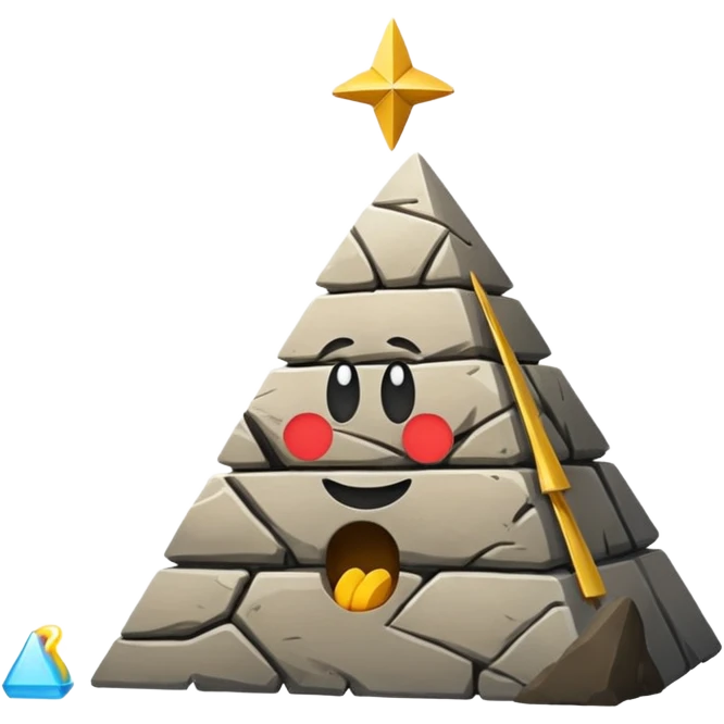 emoji whatsapp piramide emoji