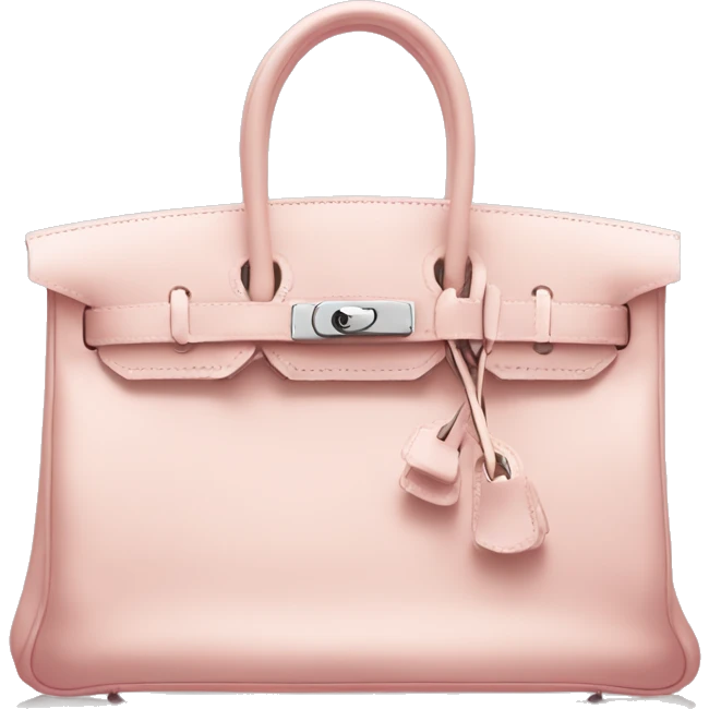 light pink hermes birkin bag  emoji