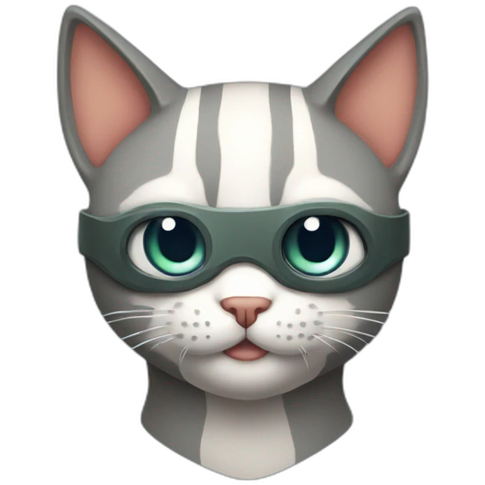 A super hero cat  emoji