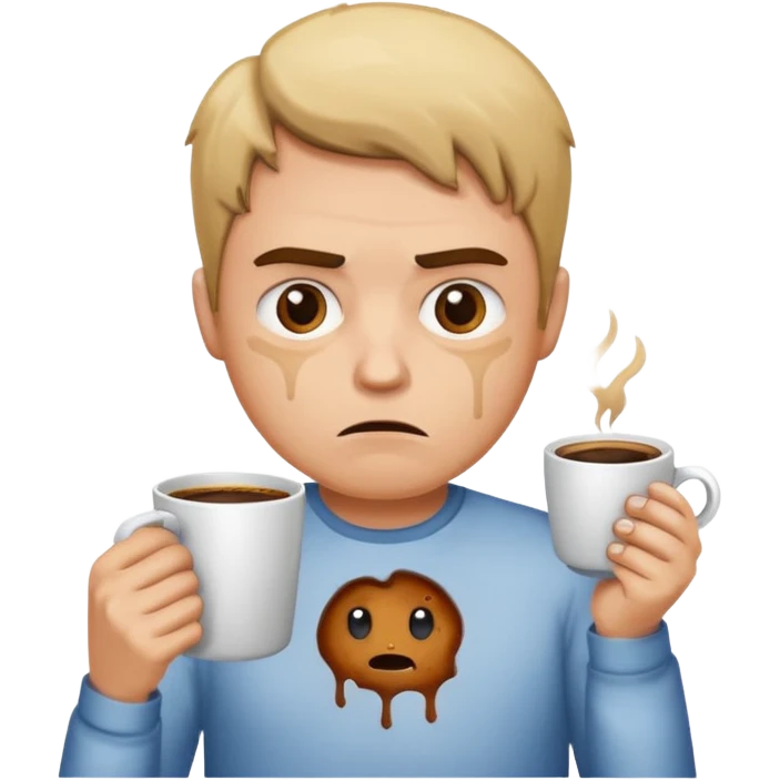 Waffles coffee addict mad  emoji