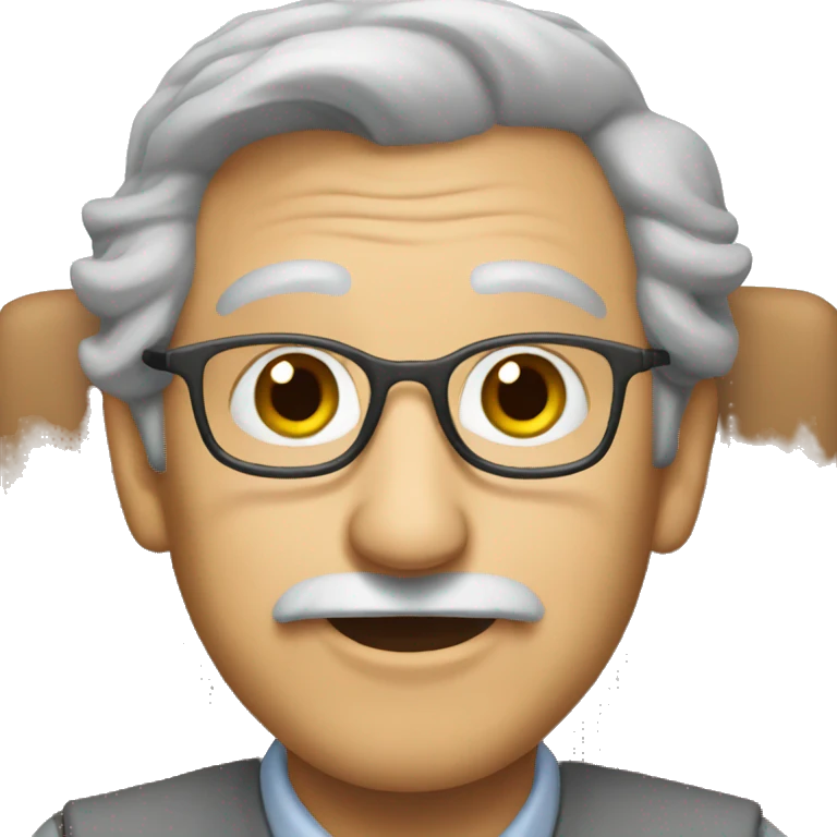 a old professor emoji