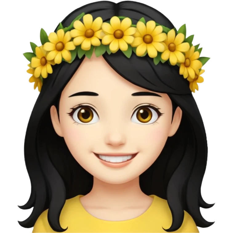 Yellow simpson girl emoji