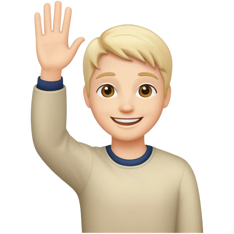 waving emoji