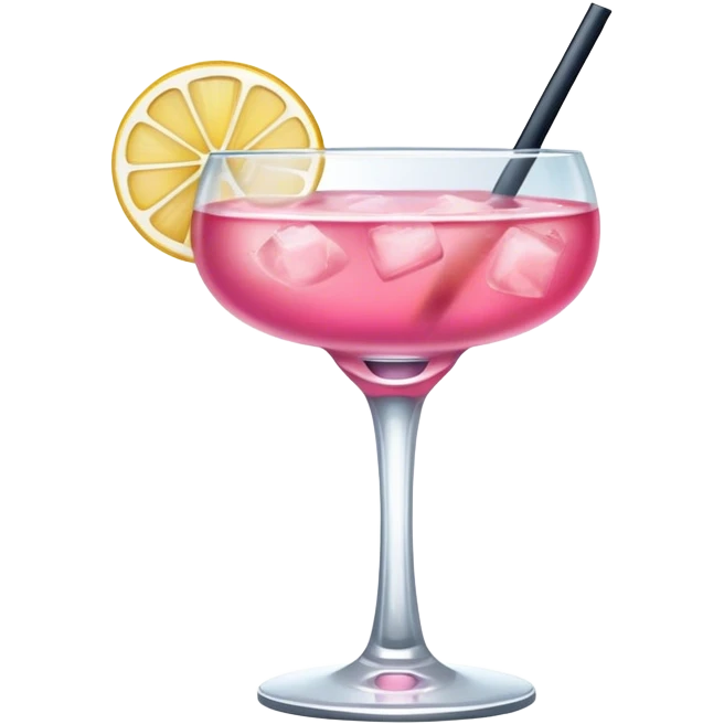 Pink Gin emoji