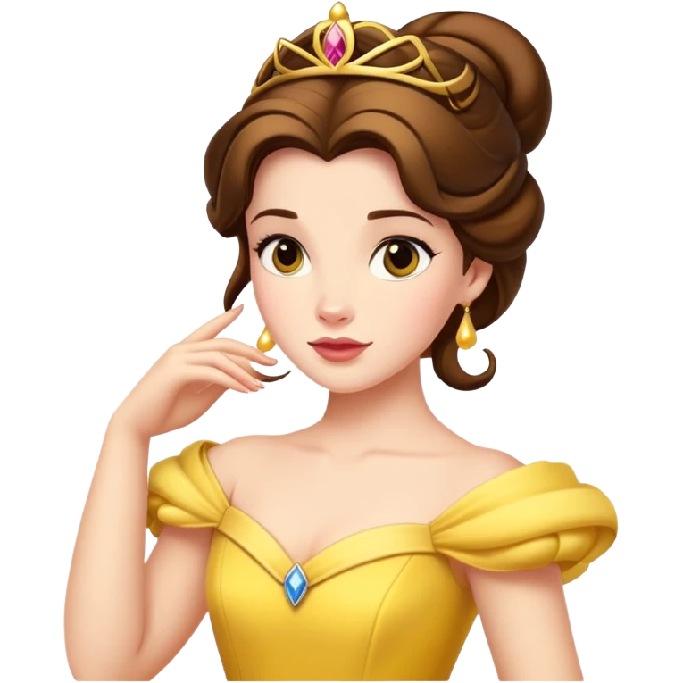 Princess belle  emoji