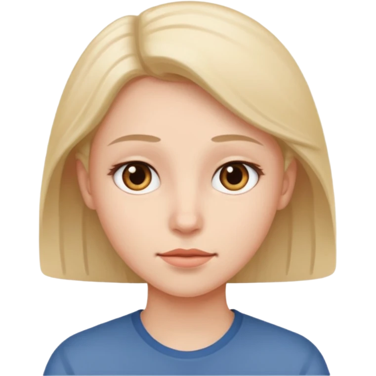 Neutral emoji like you lips are curled into your mouth n your just lookin emoji