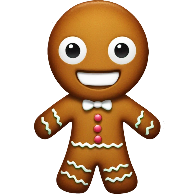 Gingerbread emoji