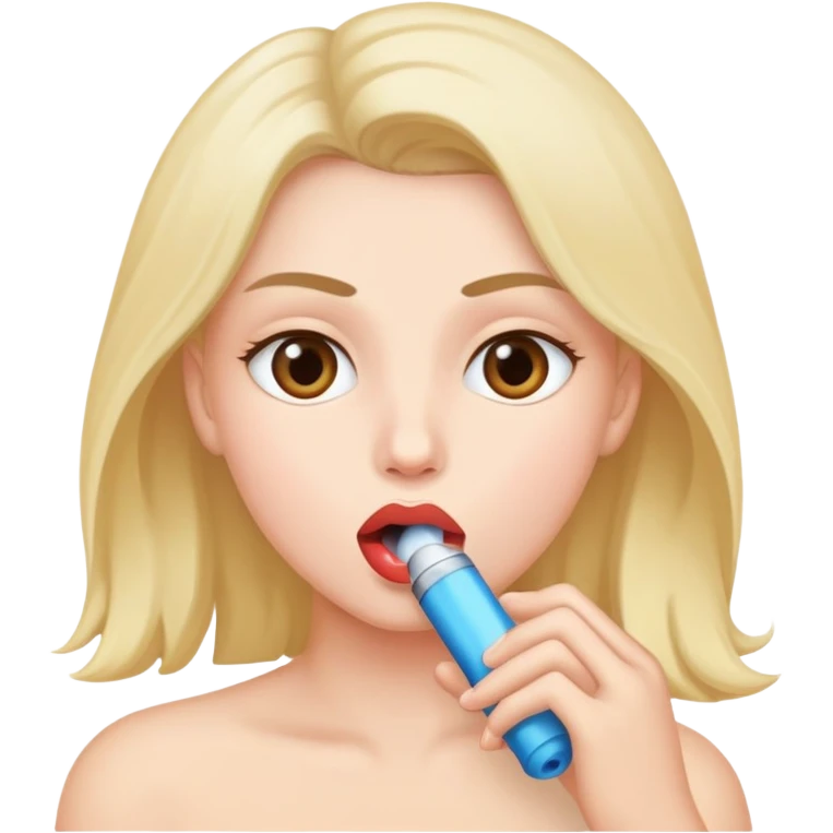 throat blowjob emoji