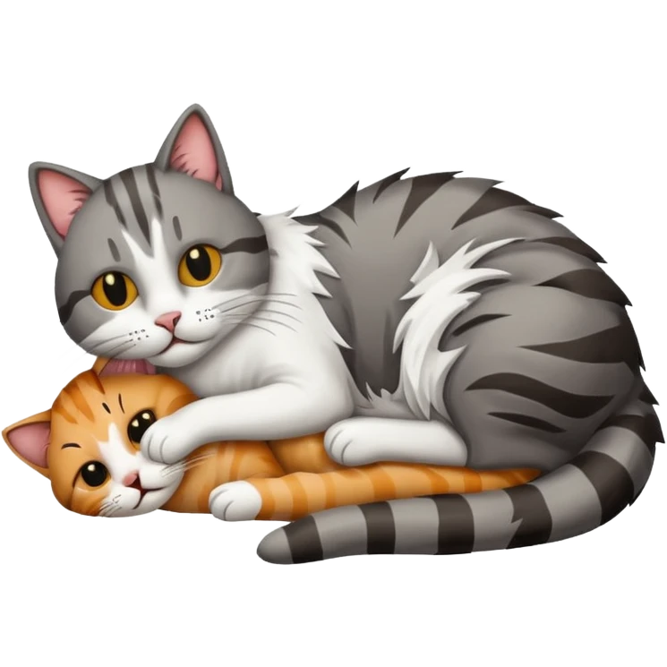 Roadkill cat emoji
