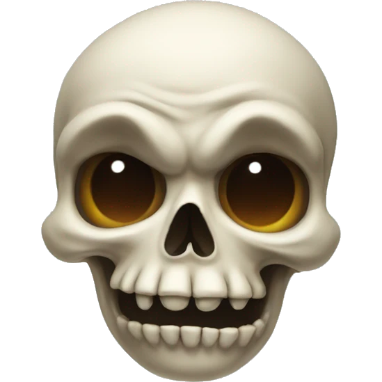 Mewing skull emoji