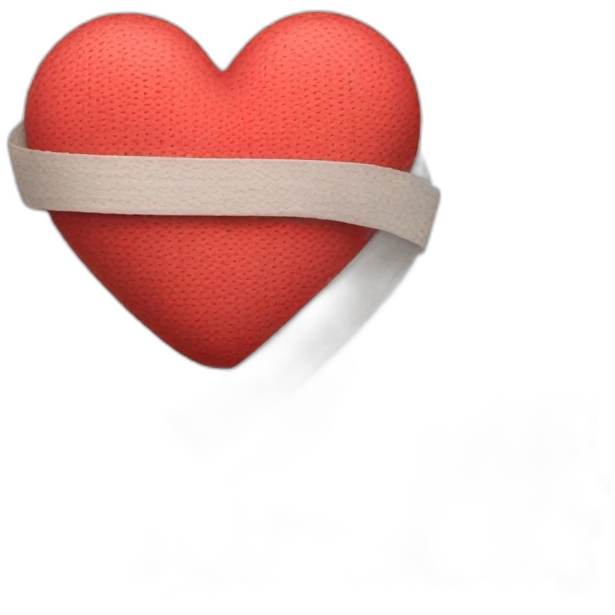 Heart bandage emoji