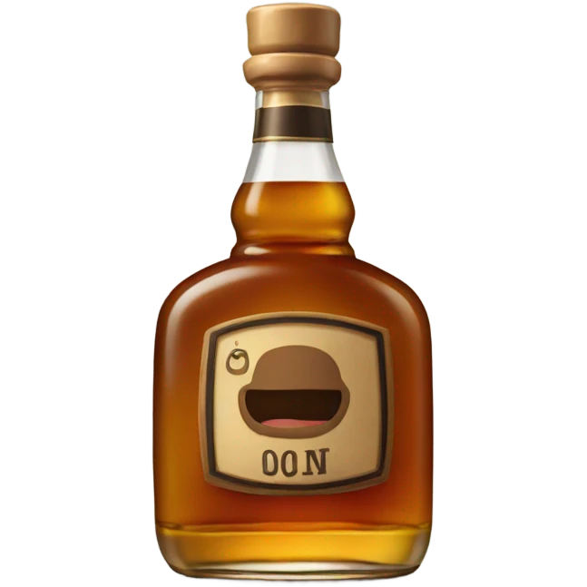 botella de whinsky emoji