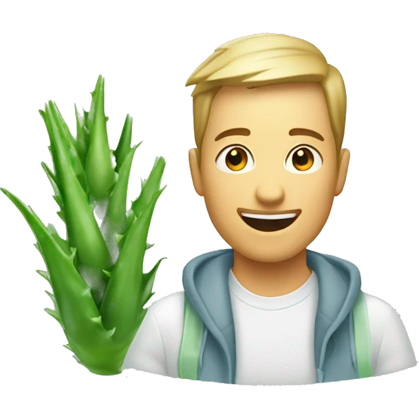 Aloe vera gel emoji