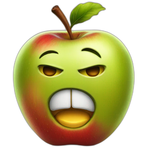 Angry orchard apple cider emoji