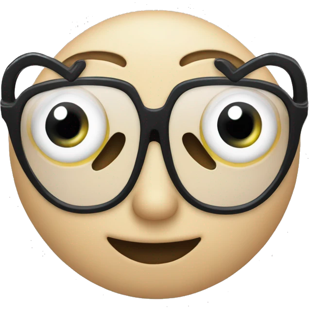 Occhiali a forma di cuore Rossi  emoji