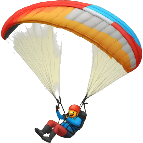 paragliding emoji